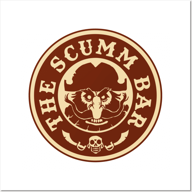 Scumm Bar Logo Wall Art by Vault Emporium